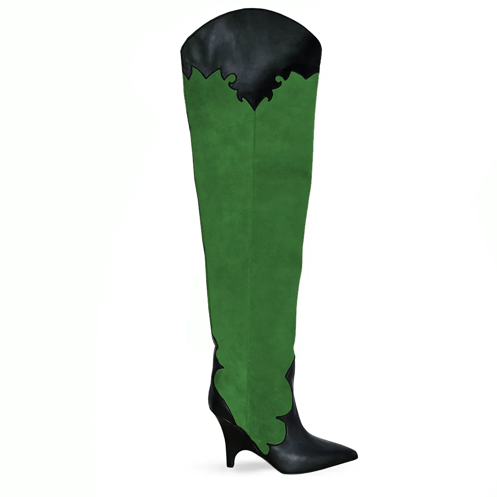 MICK SUEDE GREEN