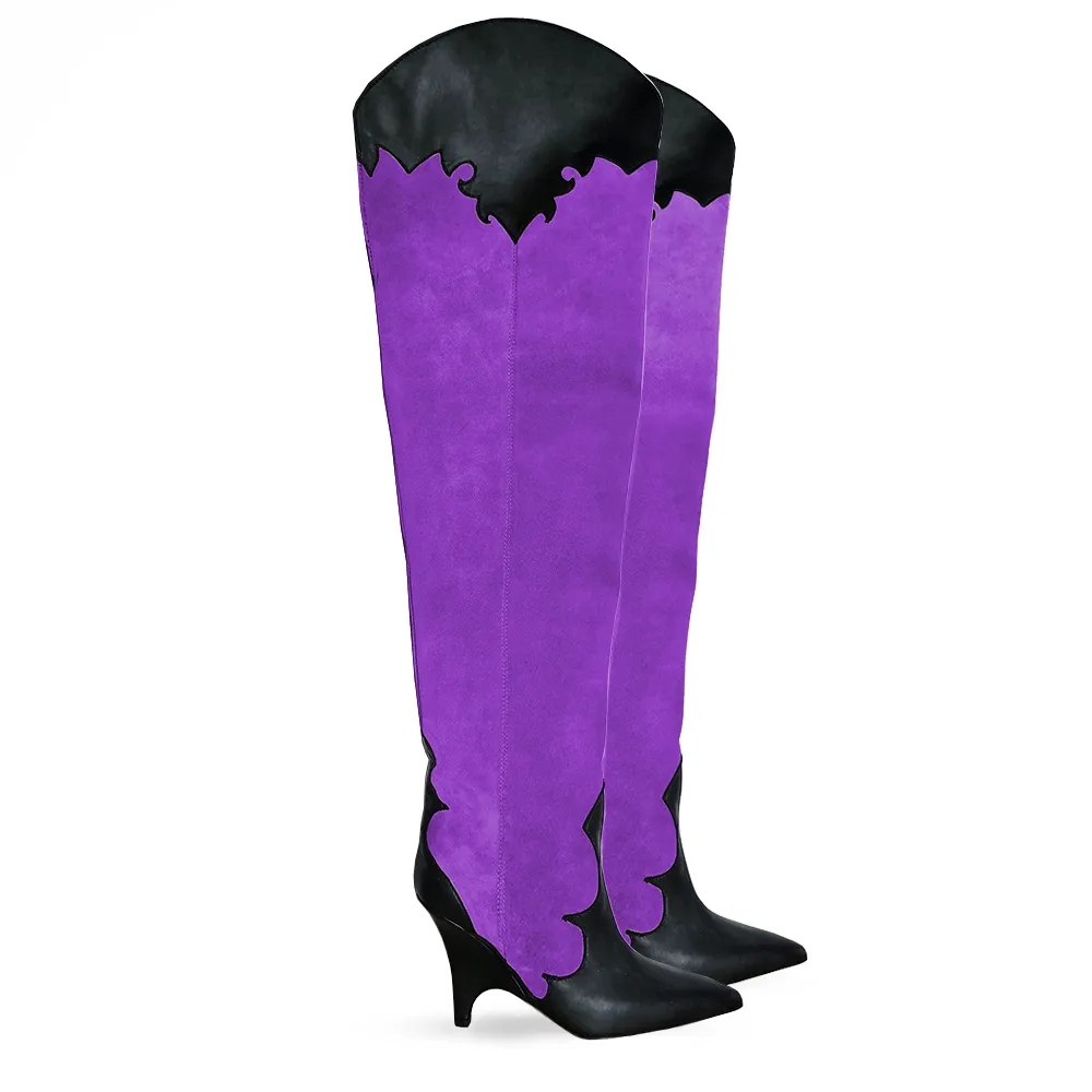 MICK SUEDE VIOLET