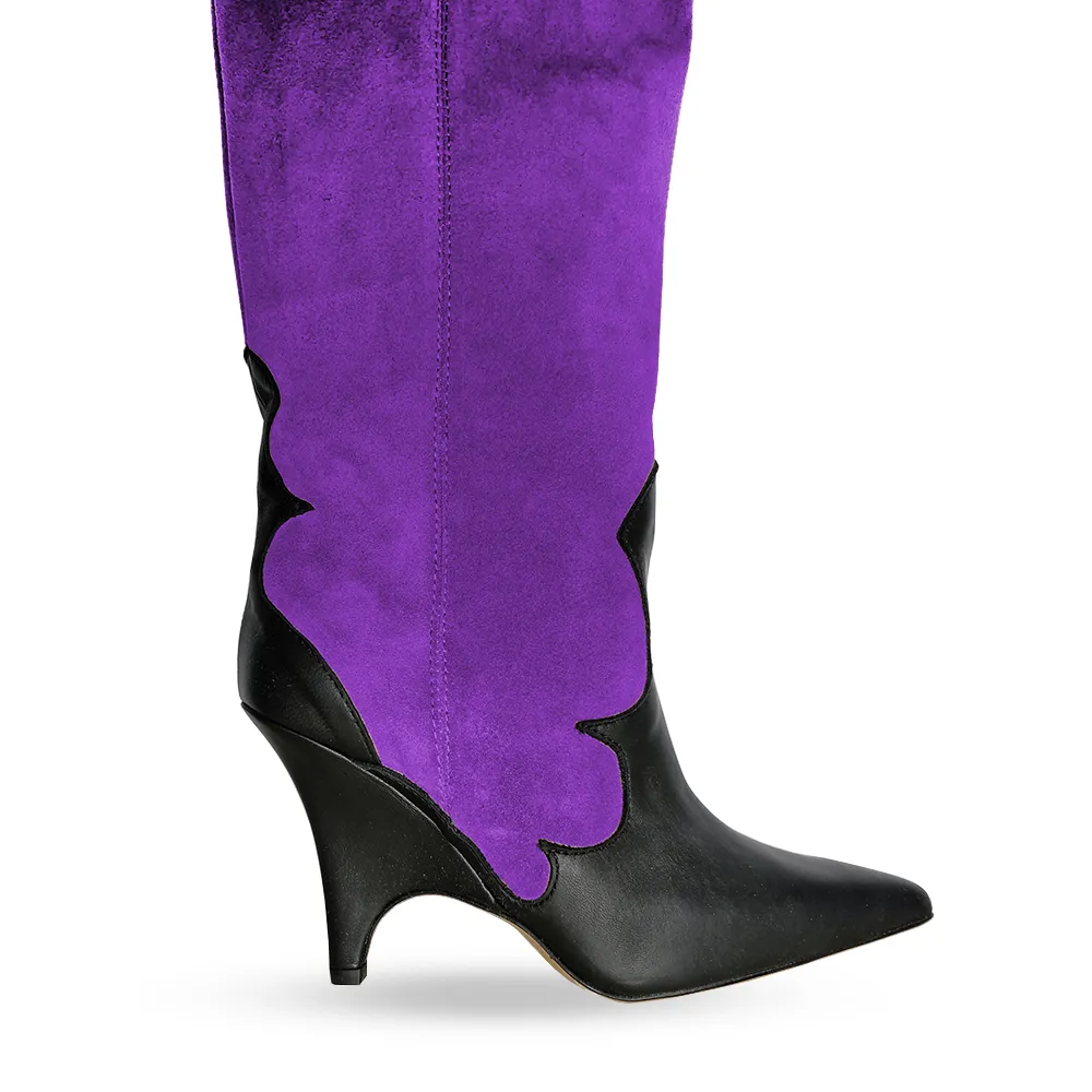 MICK SUEDE VIOLET