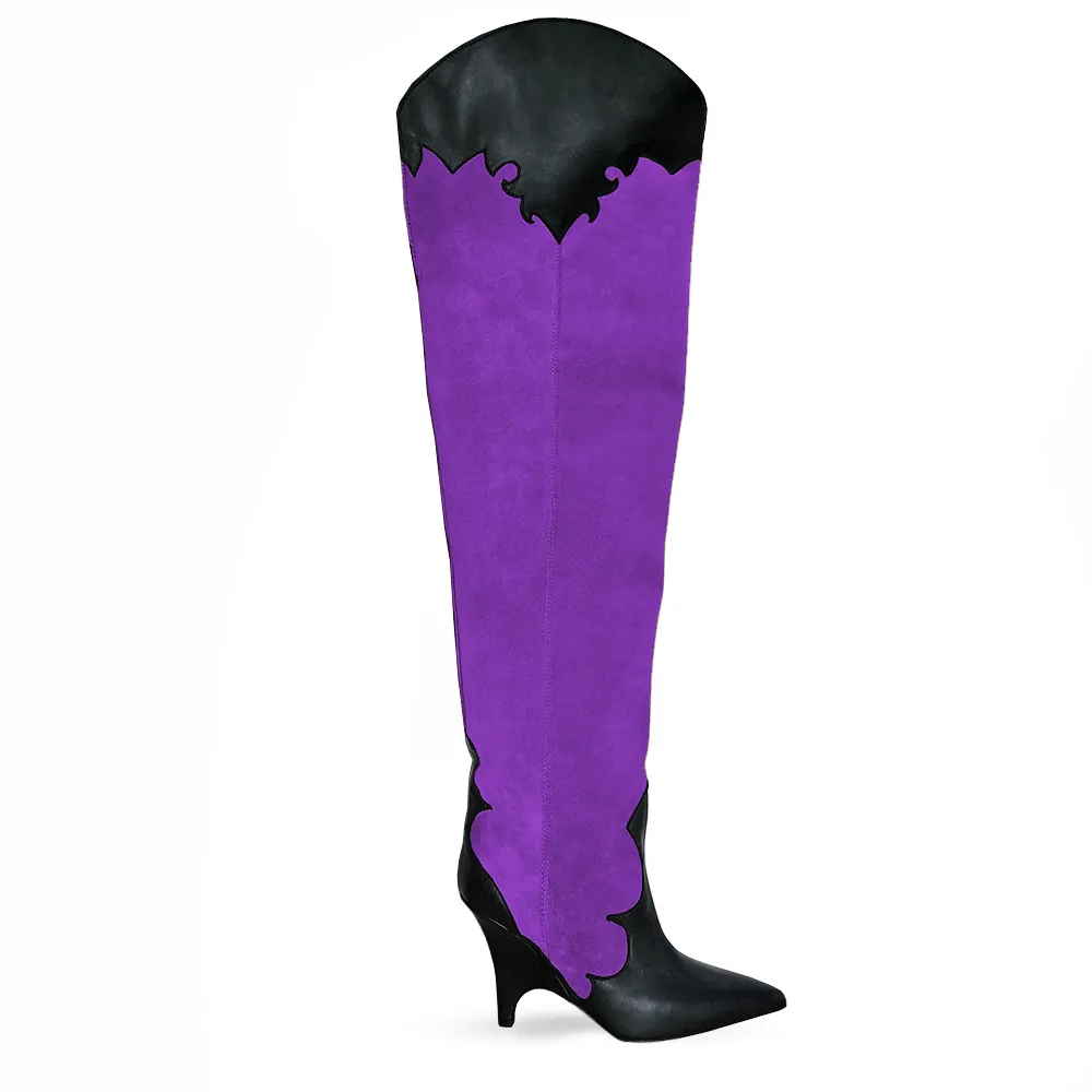 MICK SUEDE VIOLET