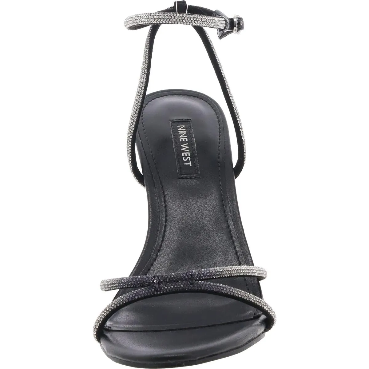Missey Womens Rhinestone Dressy Slingback Sandals