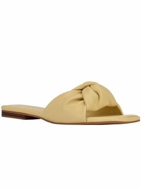 Mokio 2 Womens Faux Leather Slide Sandals