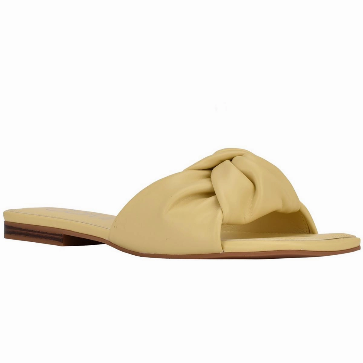 Mokio 2 Womens Faux Leather Slide Sandals