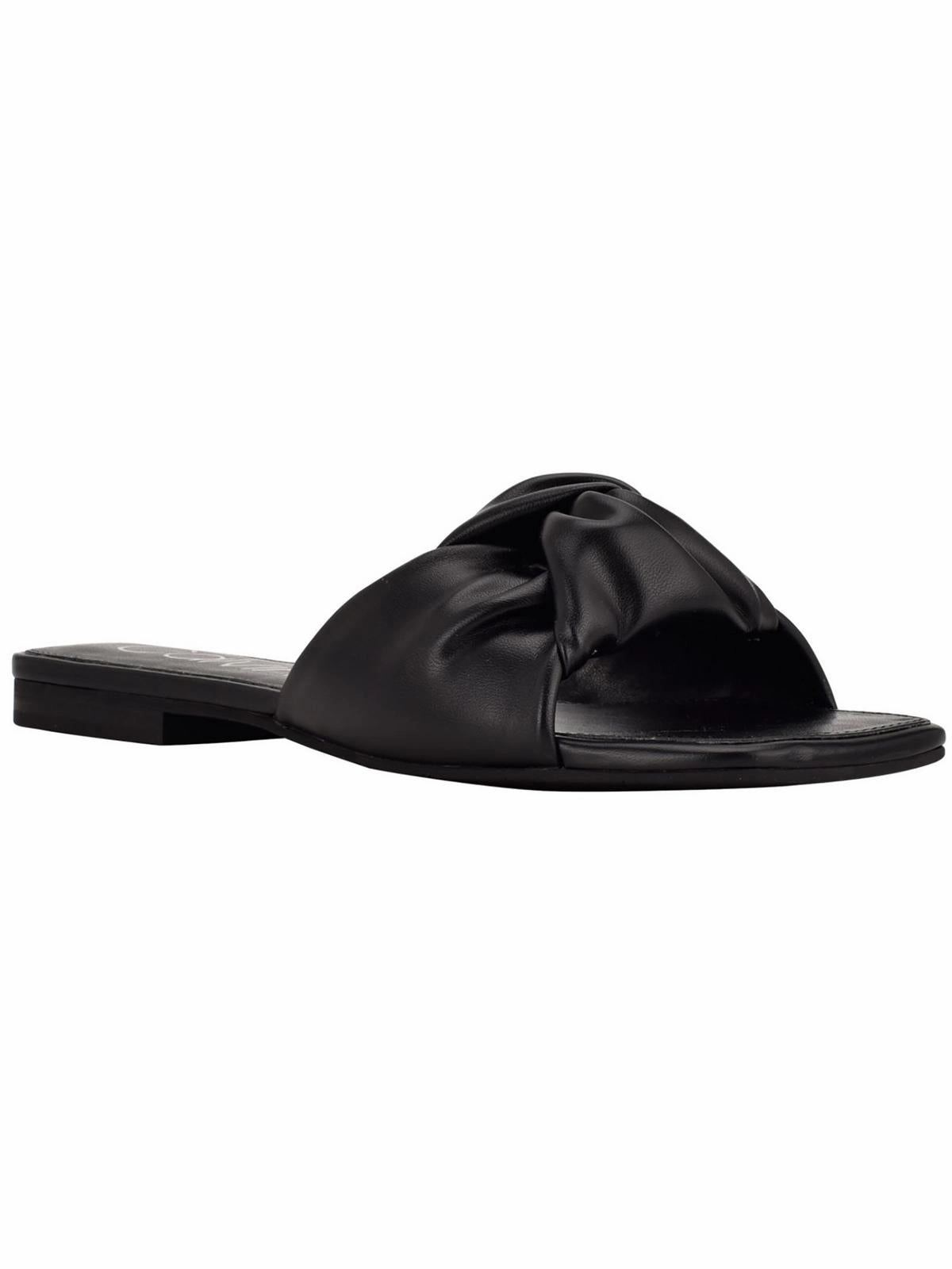 Mokio 2 Womens Faux Leather Slide Sandals