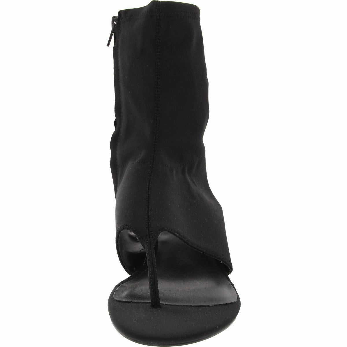 Neo Womens Zipper Nylon Block Heel