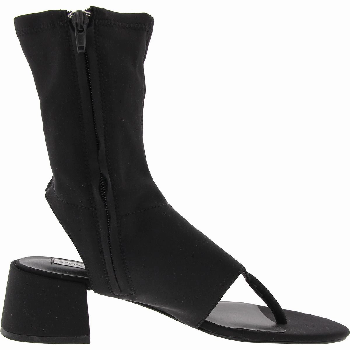 Neo Womens Zipper Nylon Block Heel