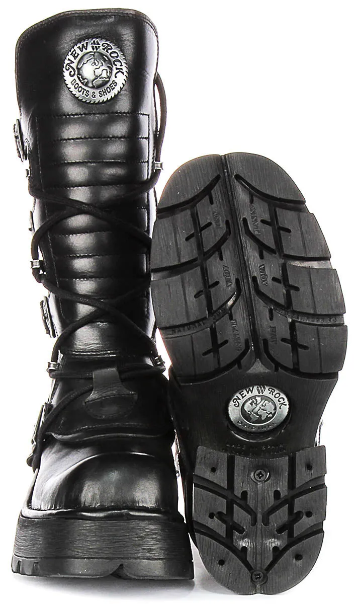 New Rock 373 New Planing In Black for Women