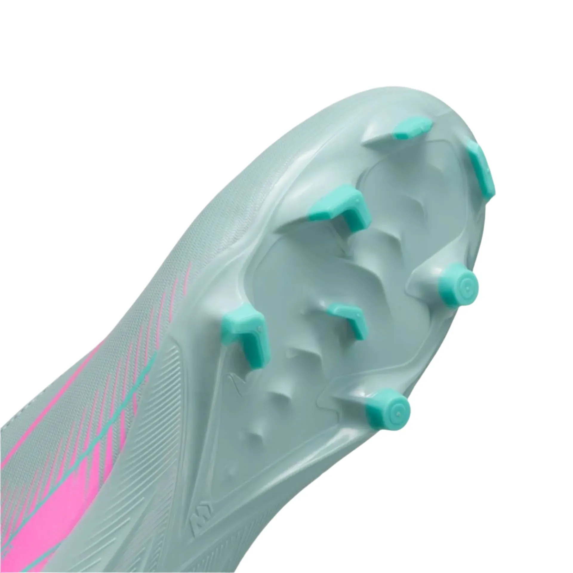 Nike Jr Zoom Superfly 10 Academy FG/MG Soccer Cleats (Ocean Cube/Pink Blast)
