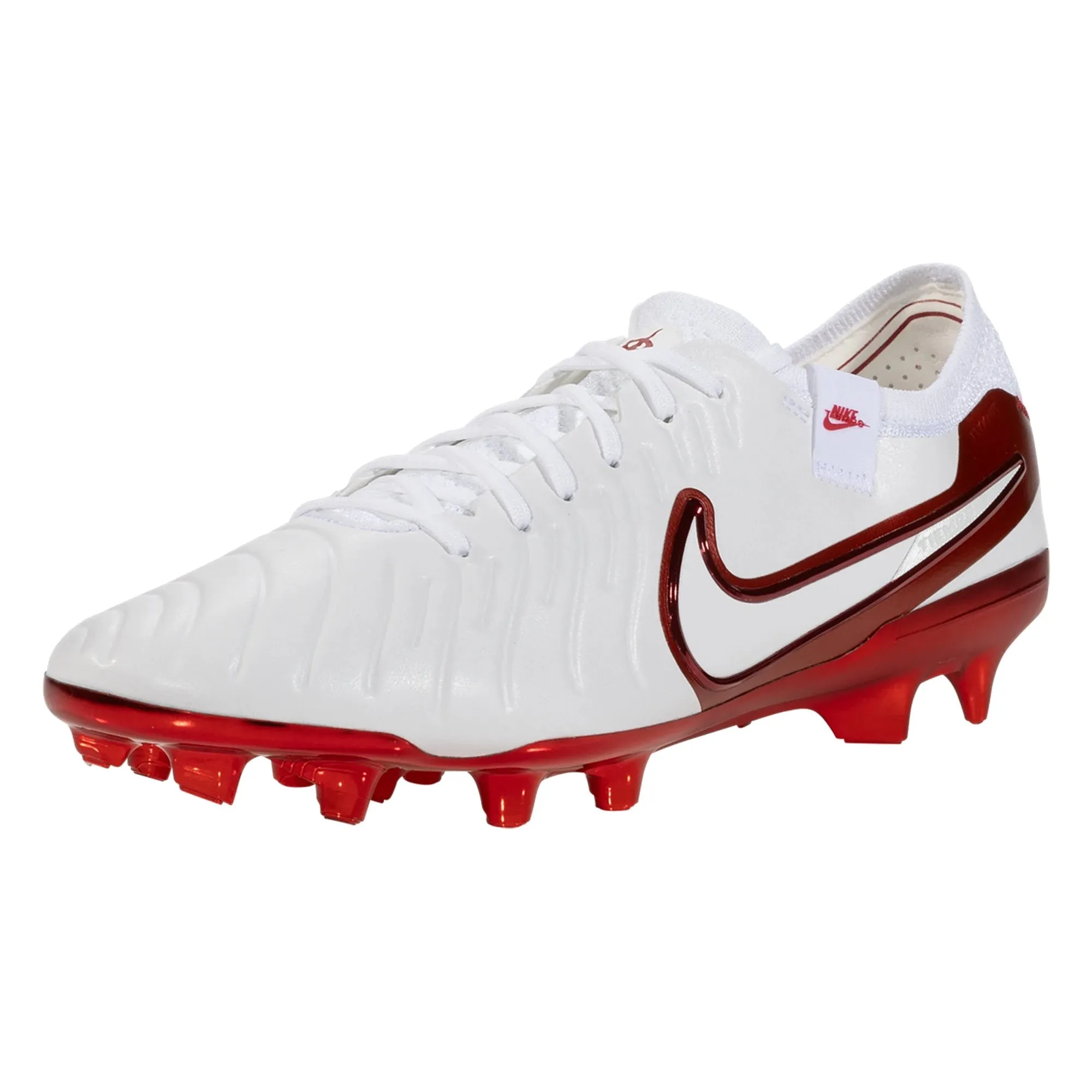 Nike Legend 10 Elite LV8 FG Soccer Cleats (White/Multi)