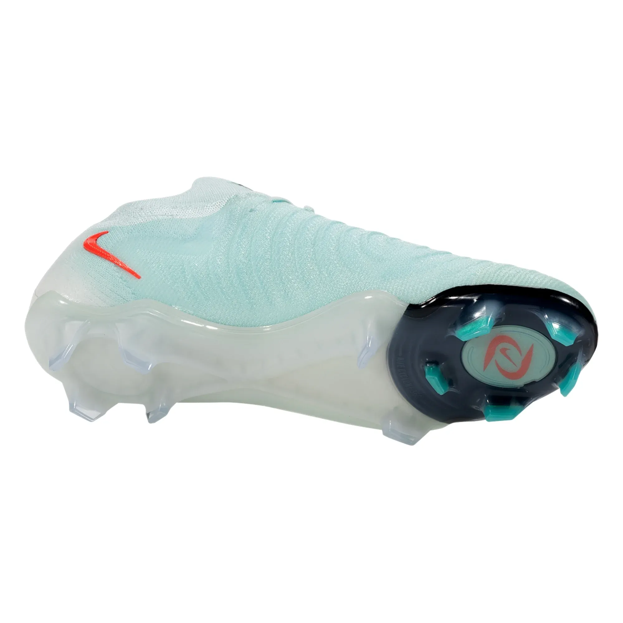Nike Phantom GX II Elite FG Soccer Cleats (Mint/Atomic Red-Off Noir)