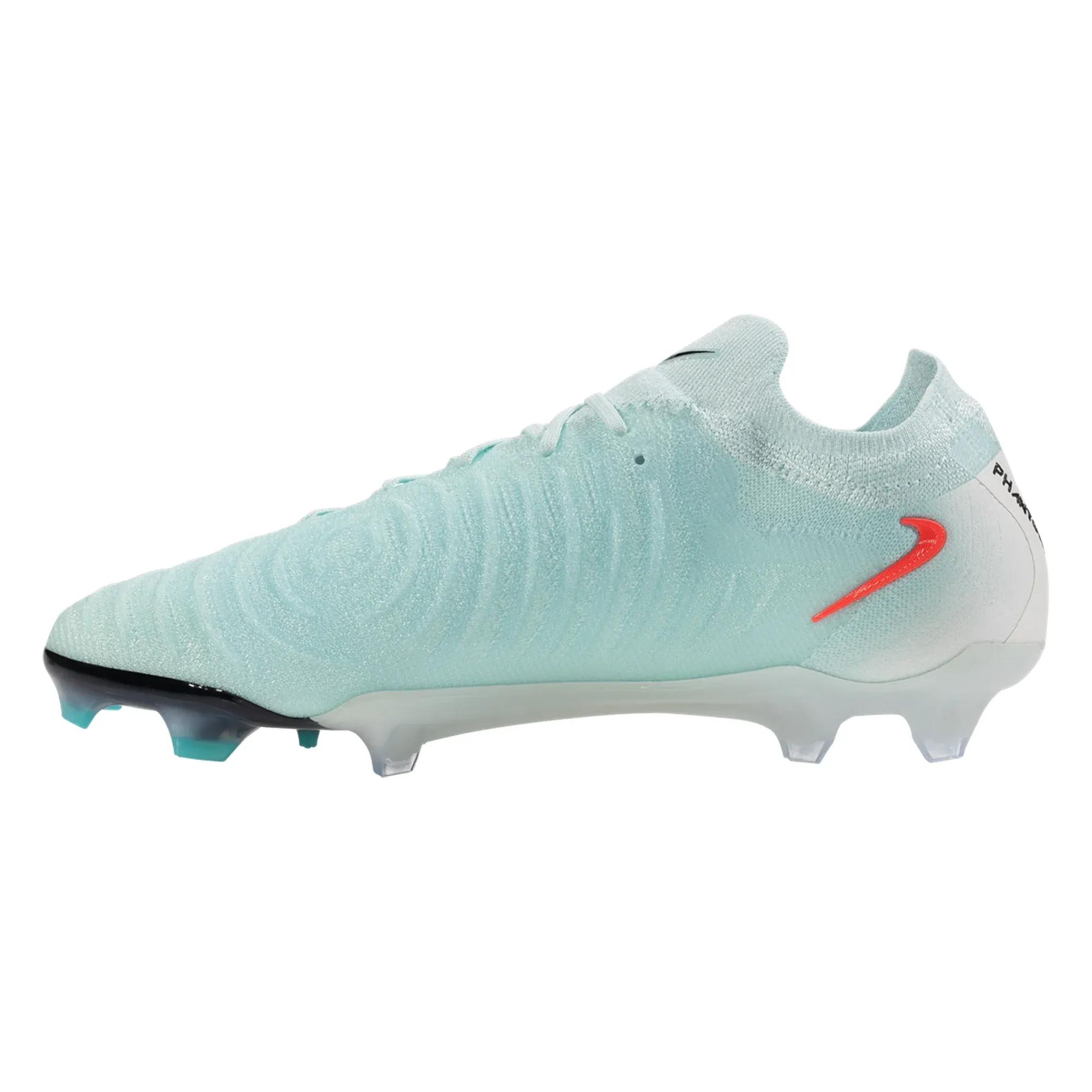 Nike Phantom GX II Elite FG Soccer Cleats (Mint/Atomic Red-Off Noir)