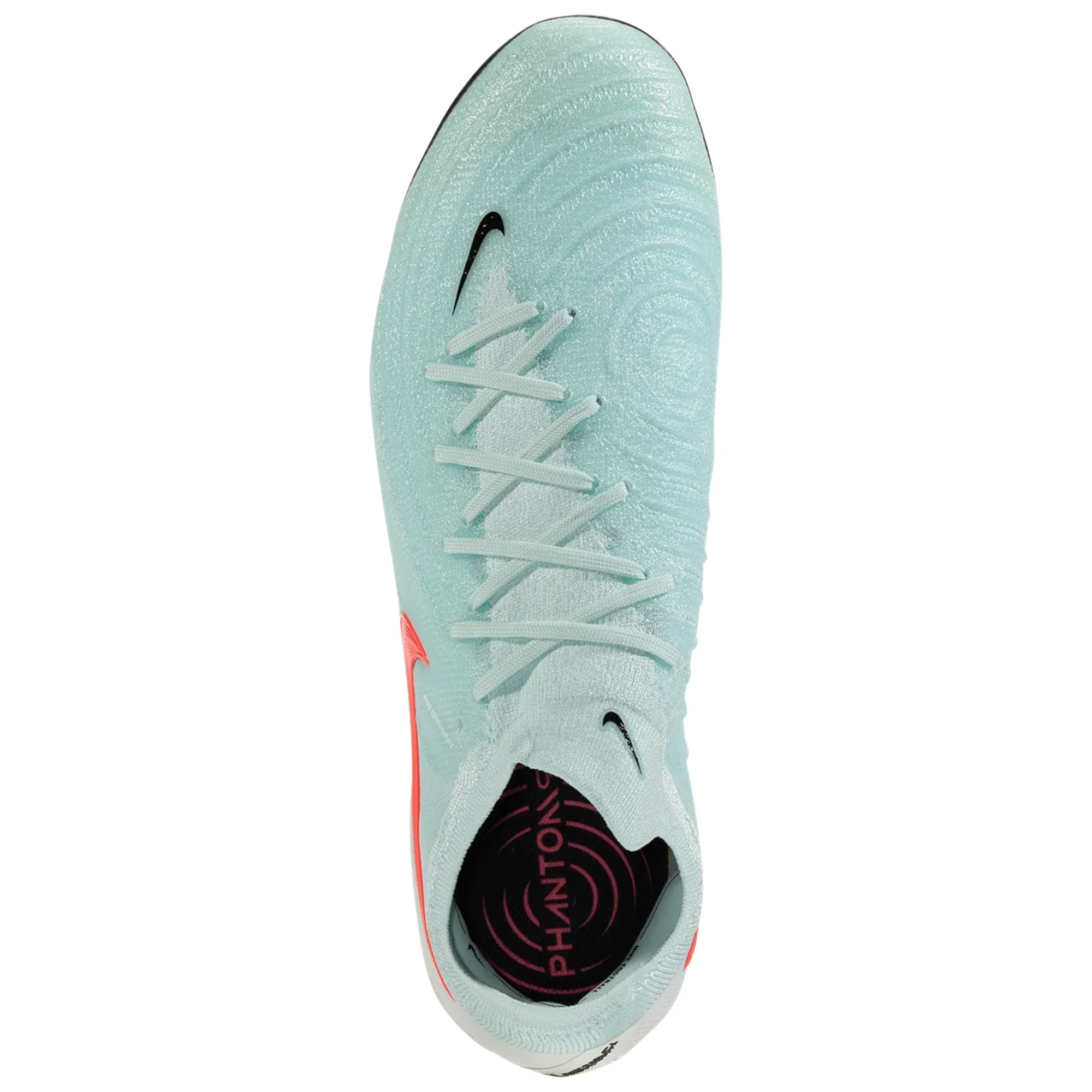 Nike Phantom GX II Elite FG Soccer Cleats (Mint/Atomic Red-Off Noir)