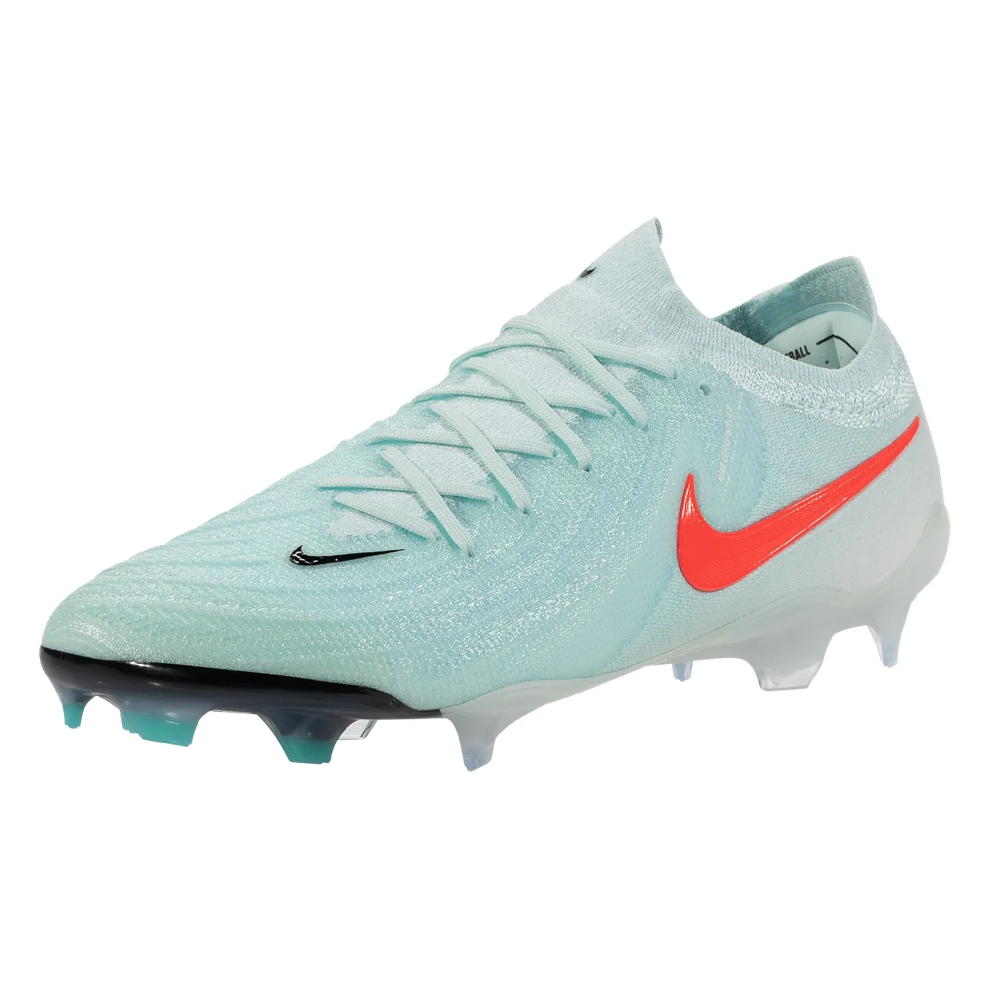 Nike Phantom GX II Elite FG Soccer Cleats (Mint/Atomic Red-Off Noir)