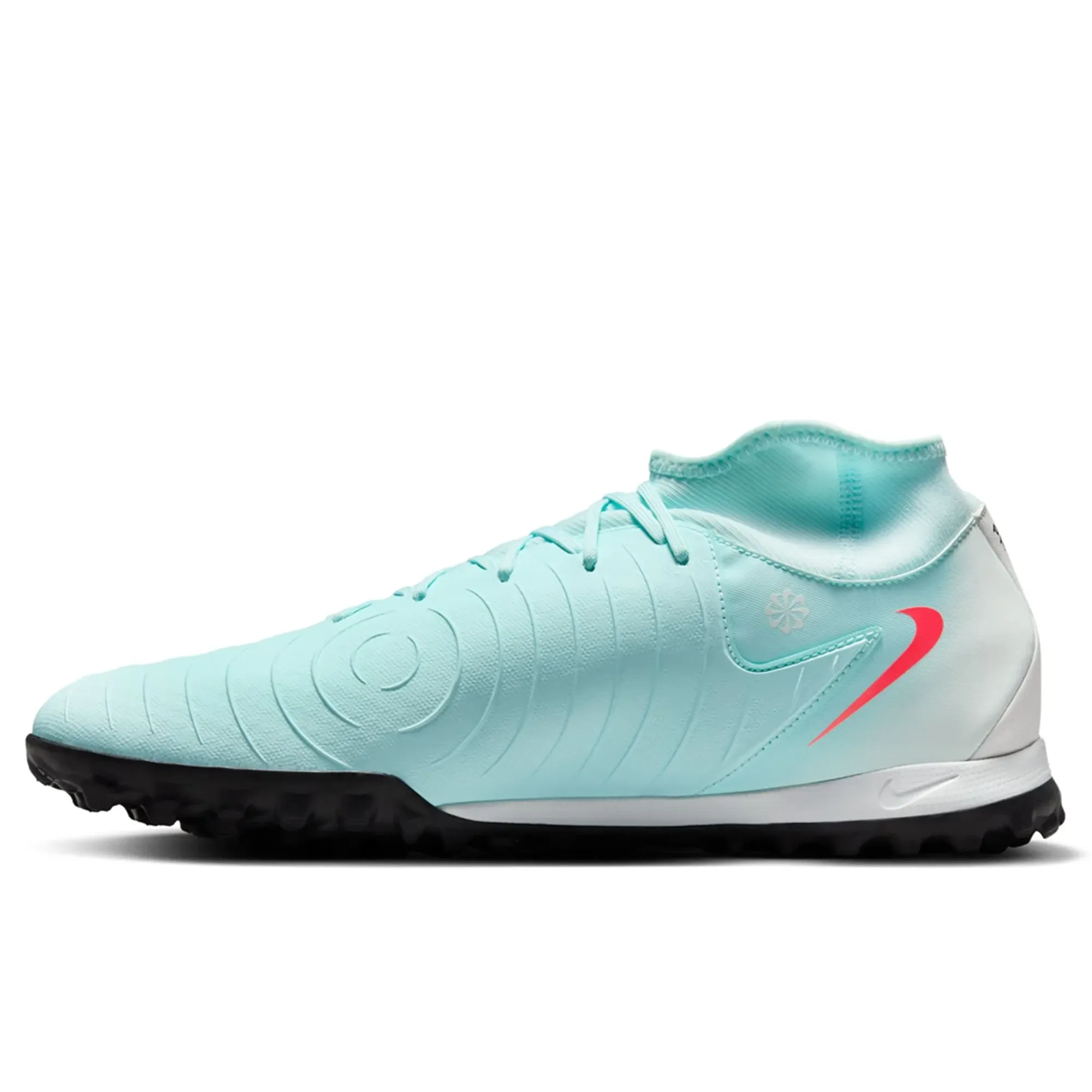 Nike Phantom Luna II Academy Turf Soccer Shoes (Mint/Atomic Red)