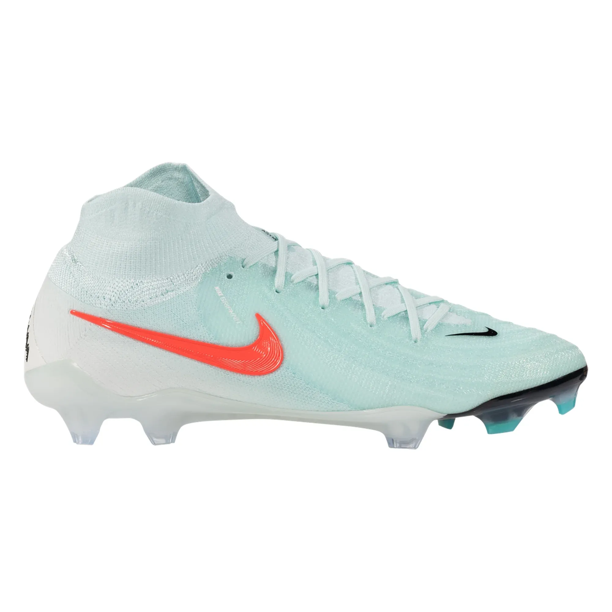 Nike Phantom Luna II Elite FG Soccer Cleats (Mint/Atomic Red)
