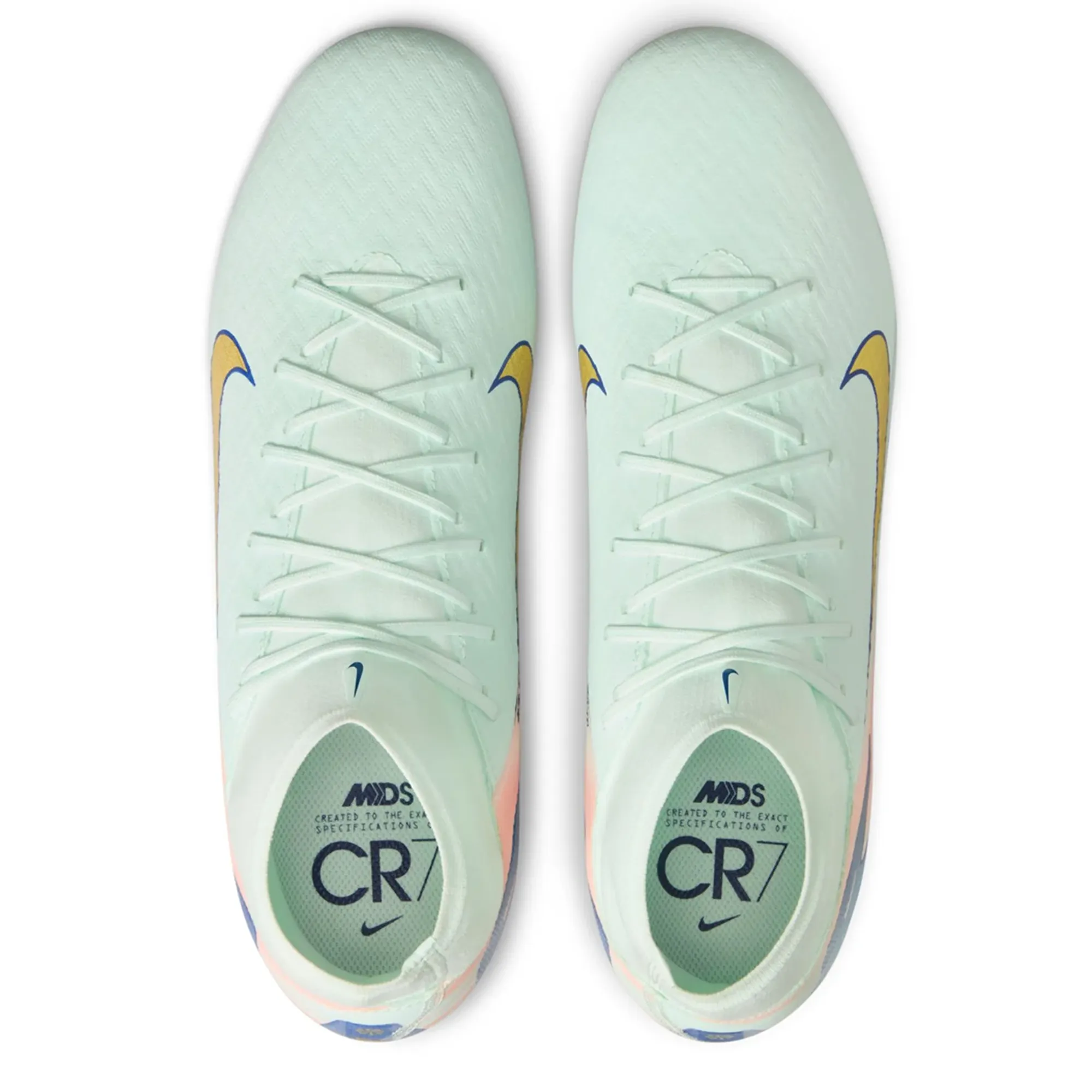 Nike Superfly 10 Academy MDS FG Soccer Cleats (Barely Green/Metallic Gold Coin)