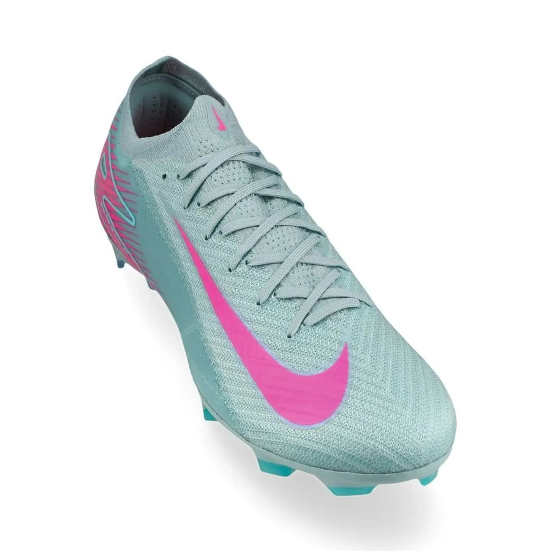 Nike Zoom Mercurial Vapor 16 Elite FG Soccer Cleats (Ocean Cube/Pink Blast)
