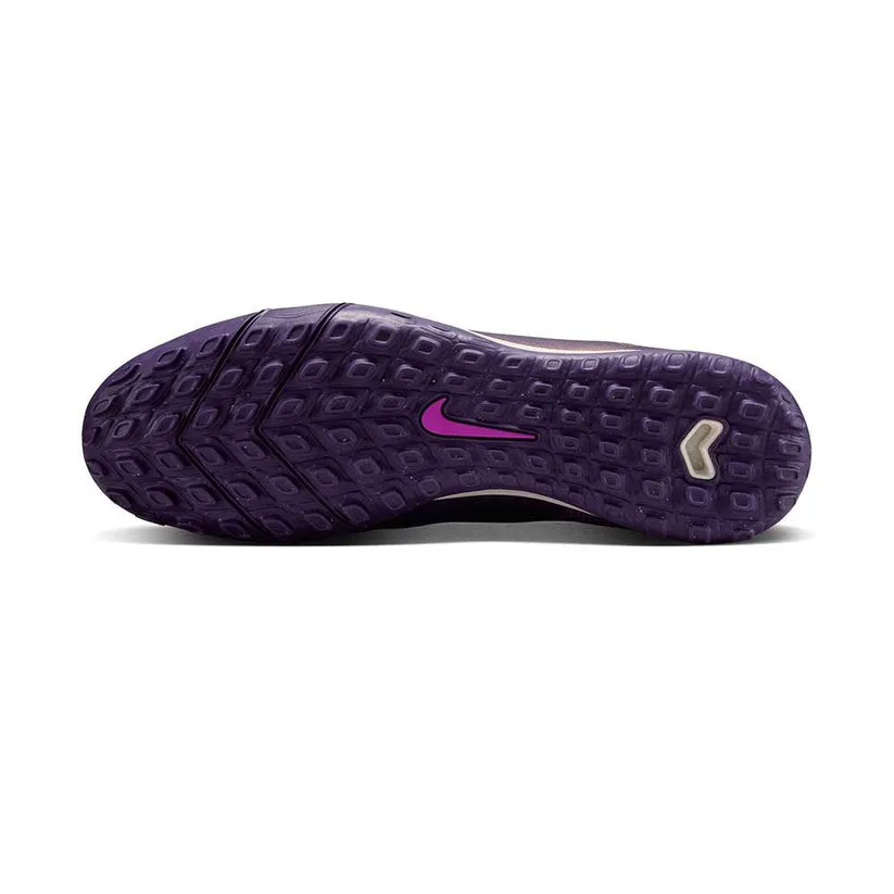 Nike Zoom Superfly 10 Academy KM Kylian Mbappe Turf TF Soccer Shoes (Grand Purple/Pale Ivory)
