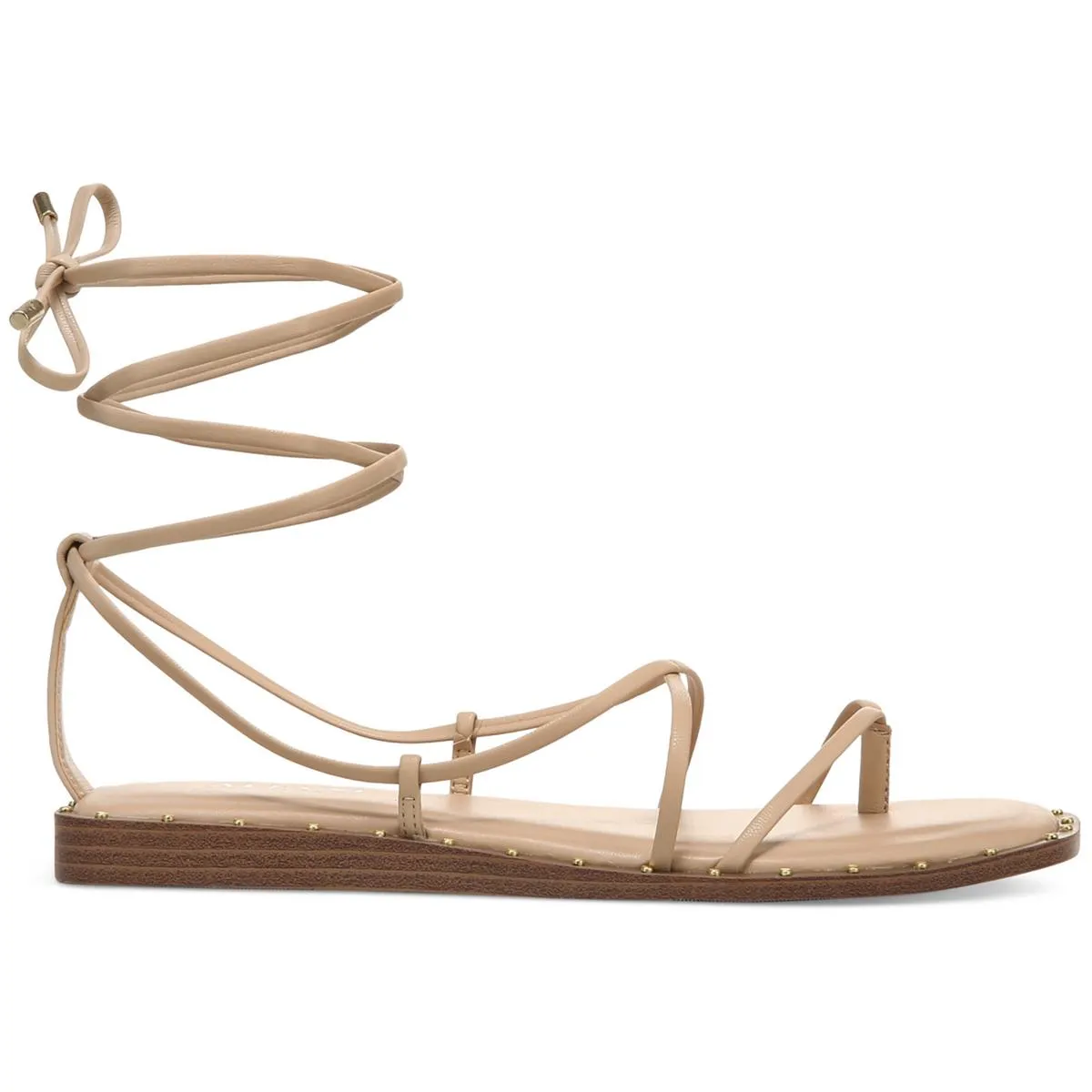 Nova Womens Faux Leather Flat Gladiator Sandals