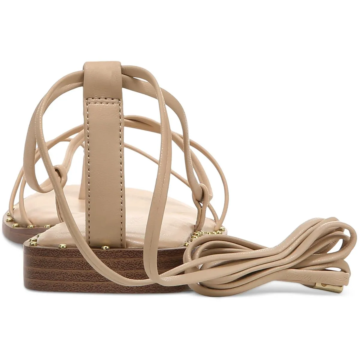 Nova Womens Faux Leather Flat Gladiator Sandals