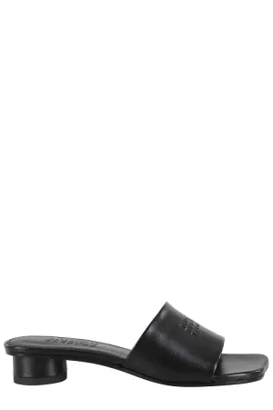 Numeric Sandal With Engraved Logo Band