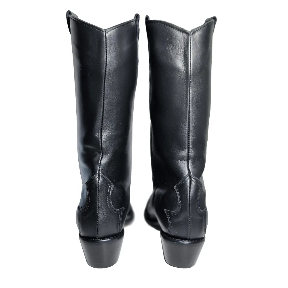 OLIVIA LEATHER BLACK