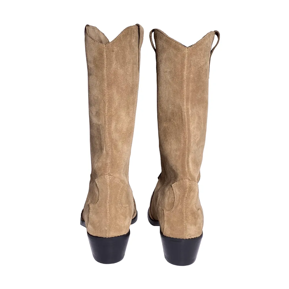 OLIVIA SUEDE SAND