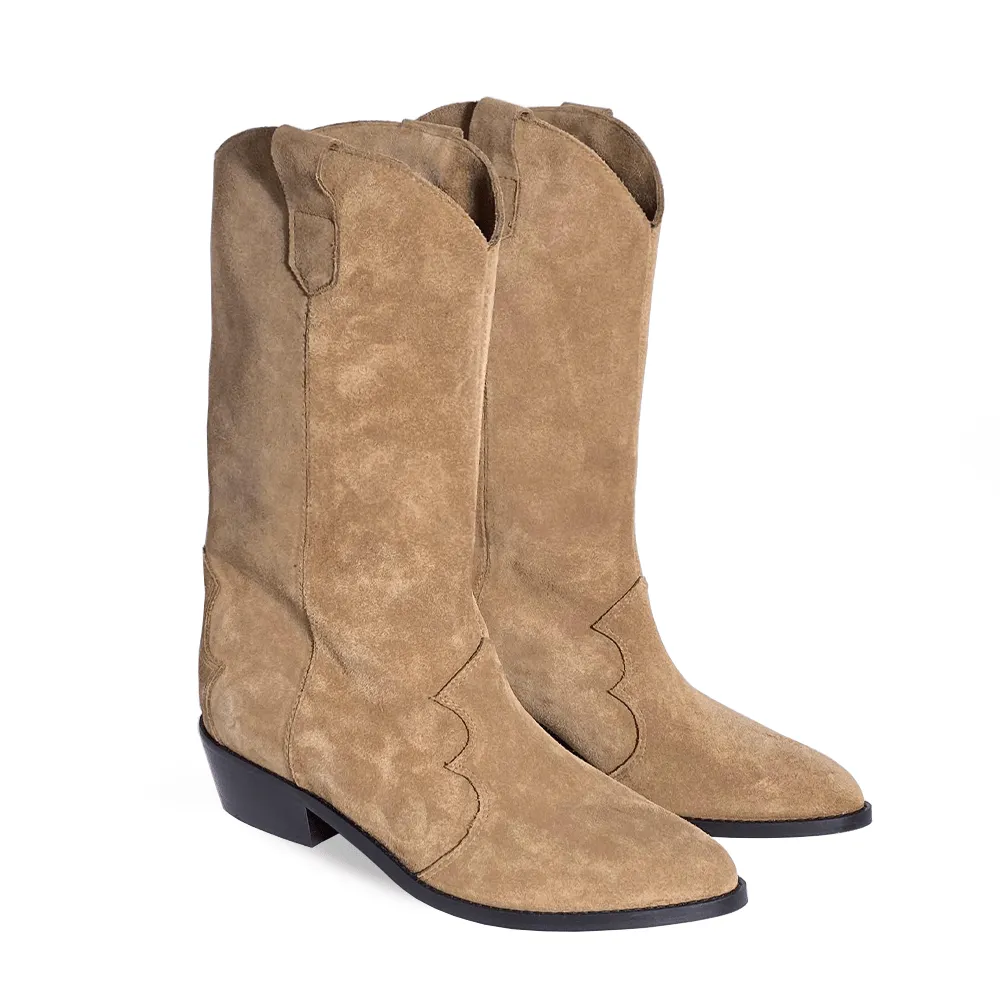 OLIVIA SUEDE SAND