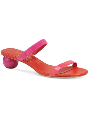 Palm Springs Womens Patent Leather Slip On Heels