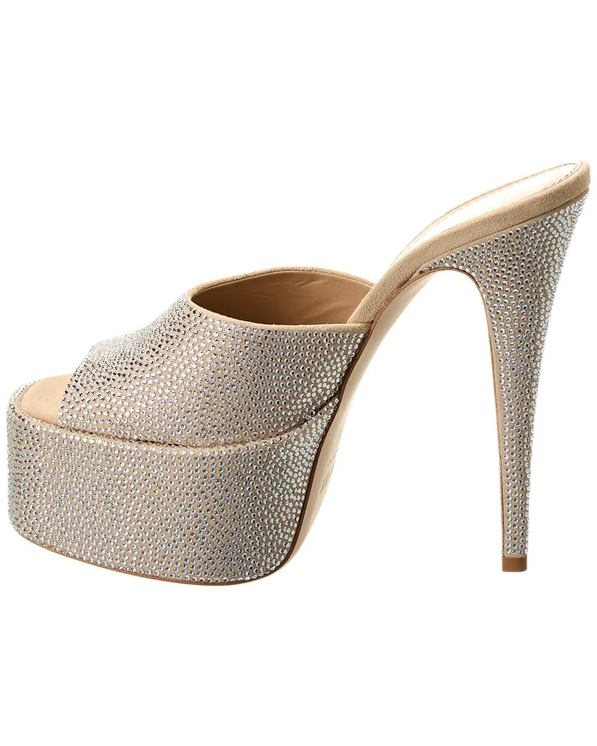 Paris Texas Holly Marina Suede Platform Sandal