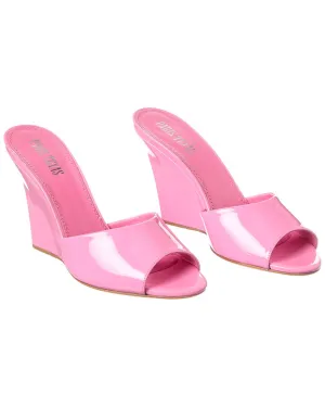 Paris Texas Wanda Patent Wedge Sandal (Authentic Pre-Owned)
