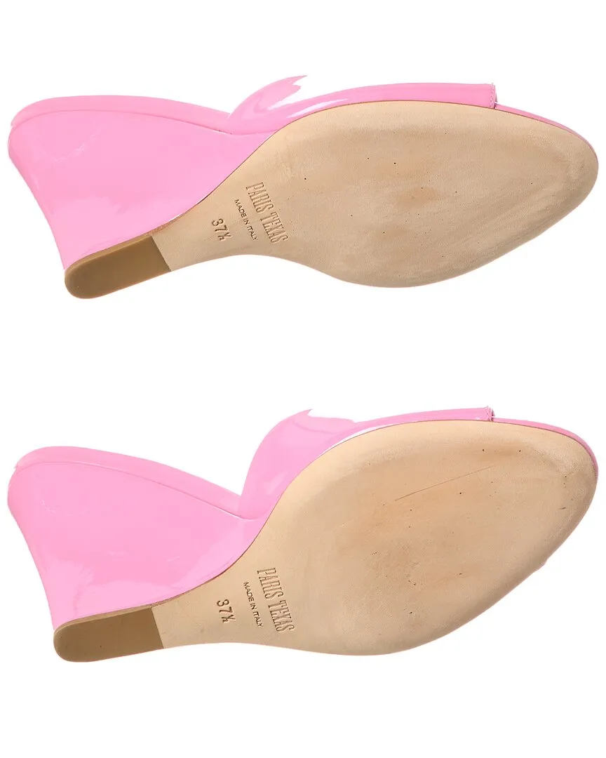 Paris Texas Wanda Patent Wedge Sandal (Authentic Pre-Owned)