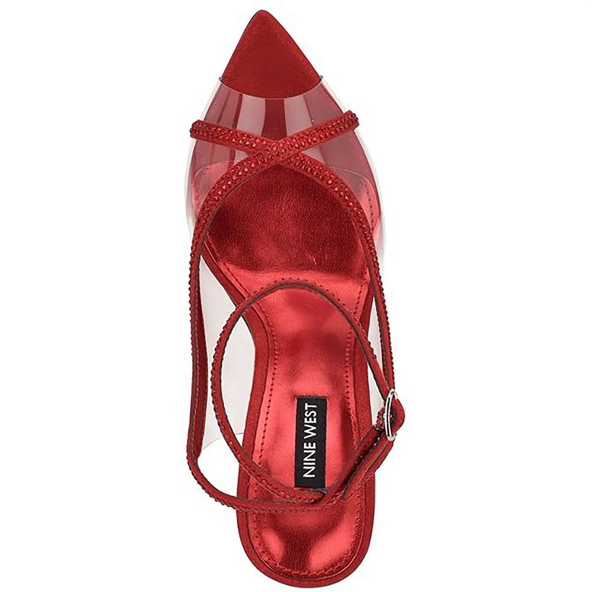Parise 3 Womens Ankle Strap Open Toe Heels