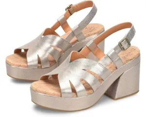 Paschal Platform Sandal In Gold