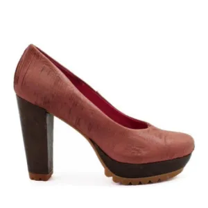 Pate - Dusty Pink Laser Platform shoe