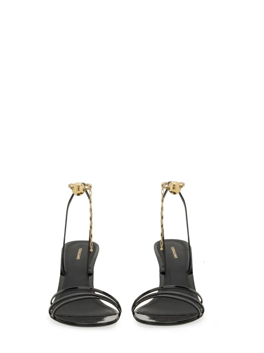 Patent Calf Sandals