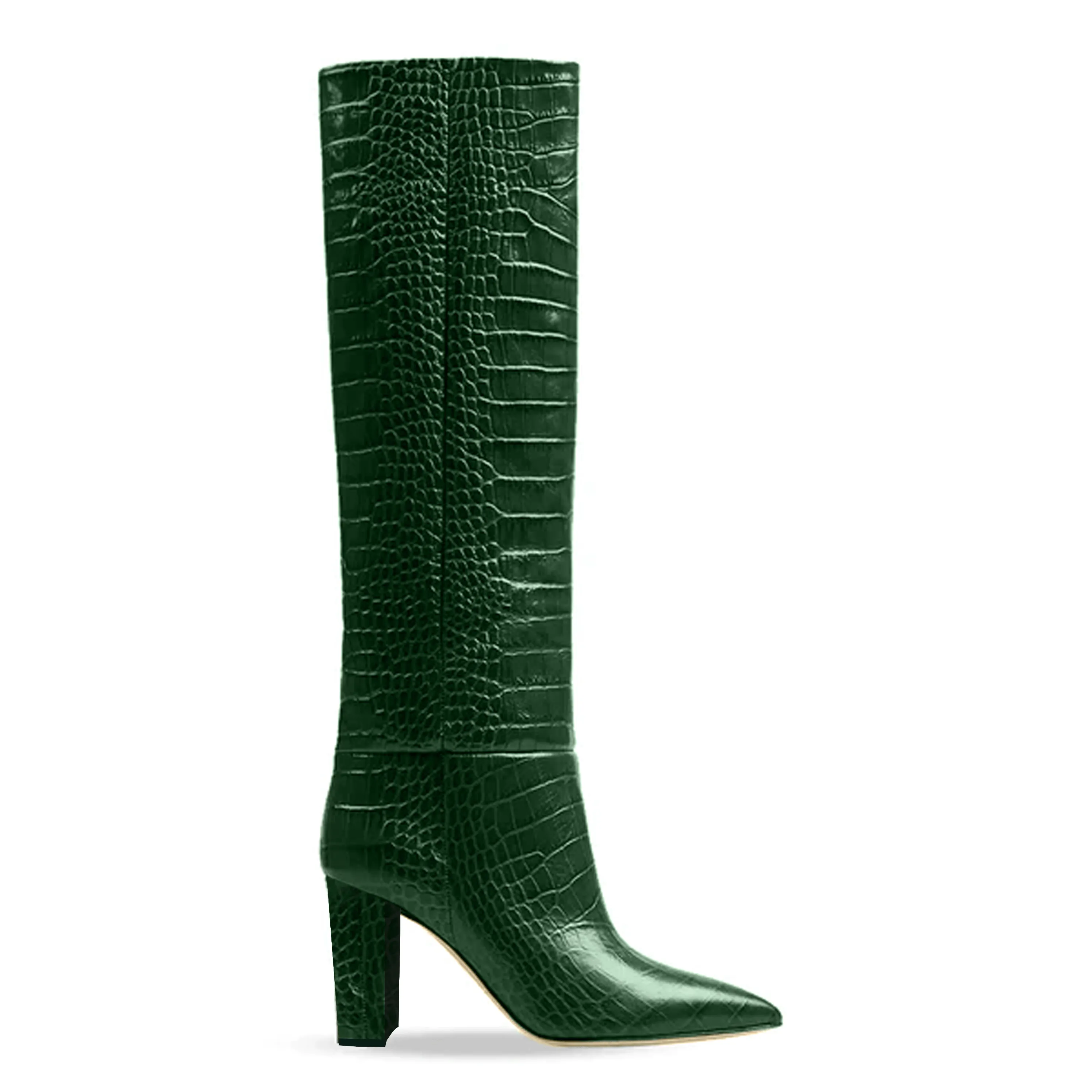 PATRICIA PRINT CROC GREEN