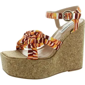 Patrize Womens Adjustable Woven Platform Sandals