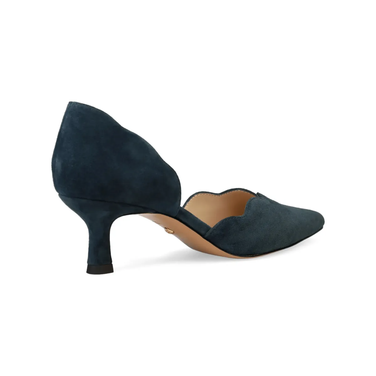 Pelle Moda Women's Keala d'Orsay Midnight Kid Suede