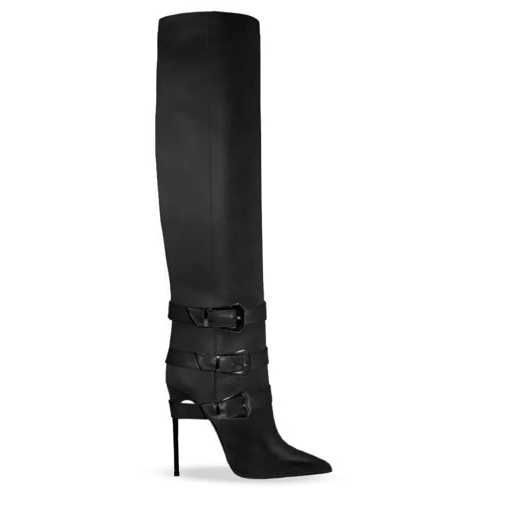 PENELOPE BLACK LEATHER