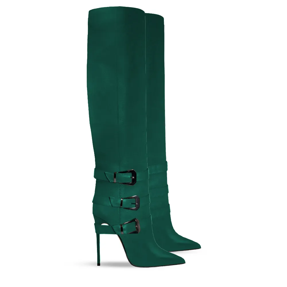 PENELOPE GREEN LEATHER