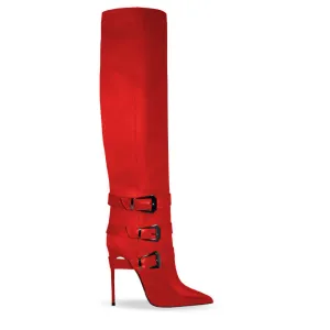 PENELOPE RED LEATHER