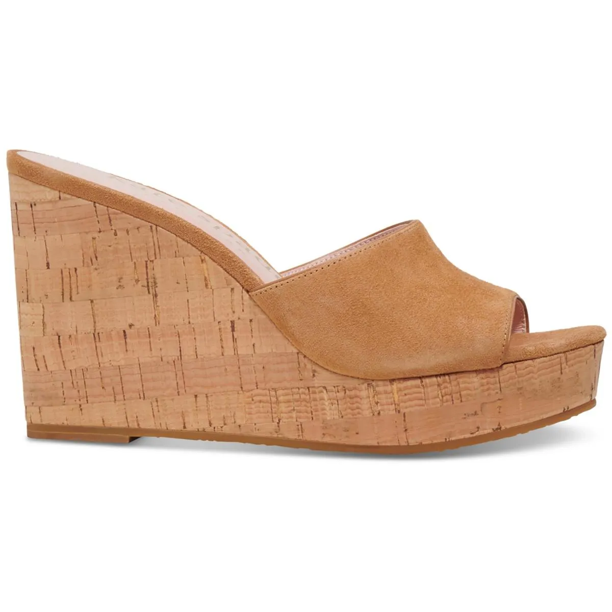 Penelope Womens Cork Slip-On Wedge Sandals