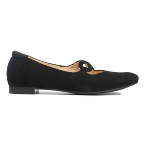 Pie Santo Women's 245531 Kat Black Suede