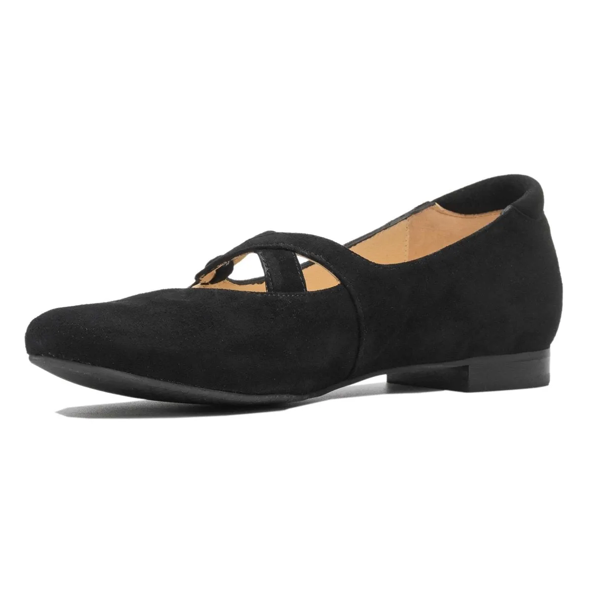 Pie Santo Women's 245531 Kat Black Suede
