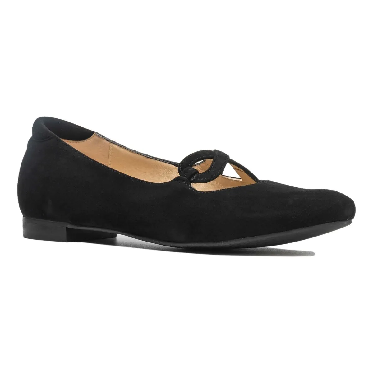 Pie Santo Women's 245531 Kat Black Suede