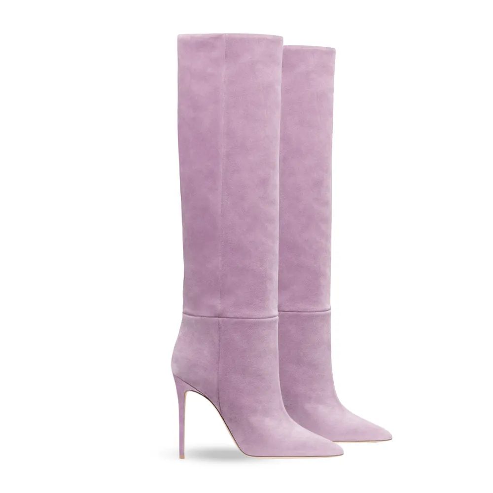 PINK SUEDE ALIEEN