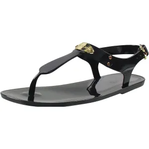 Plate Womens Buckle Manmade Jelly Sandals