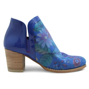 Plume - Blue Flower ankle boot- Last pair 41