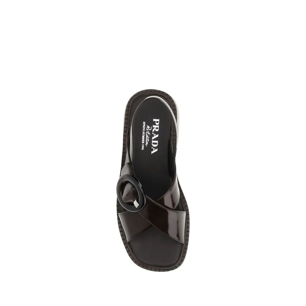 Prada Leather Women's Sandals